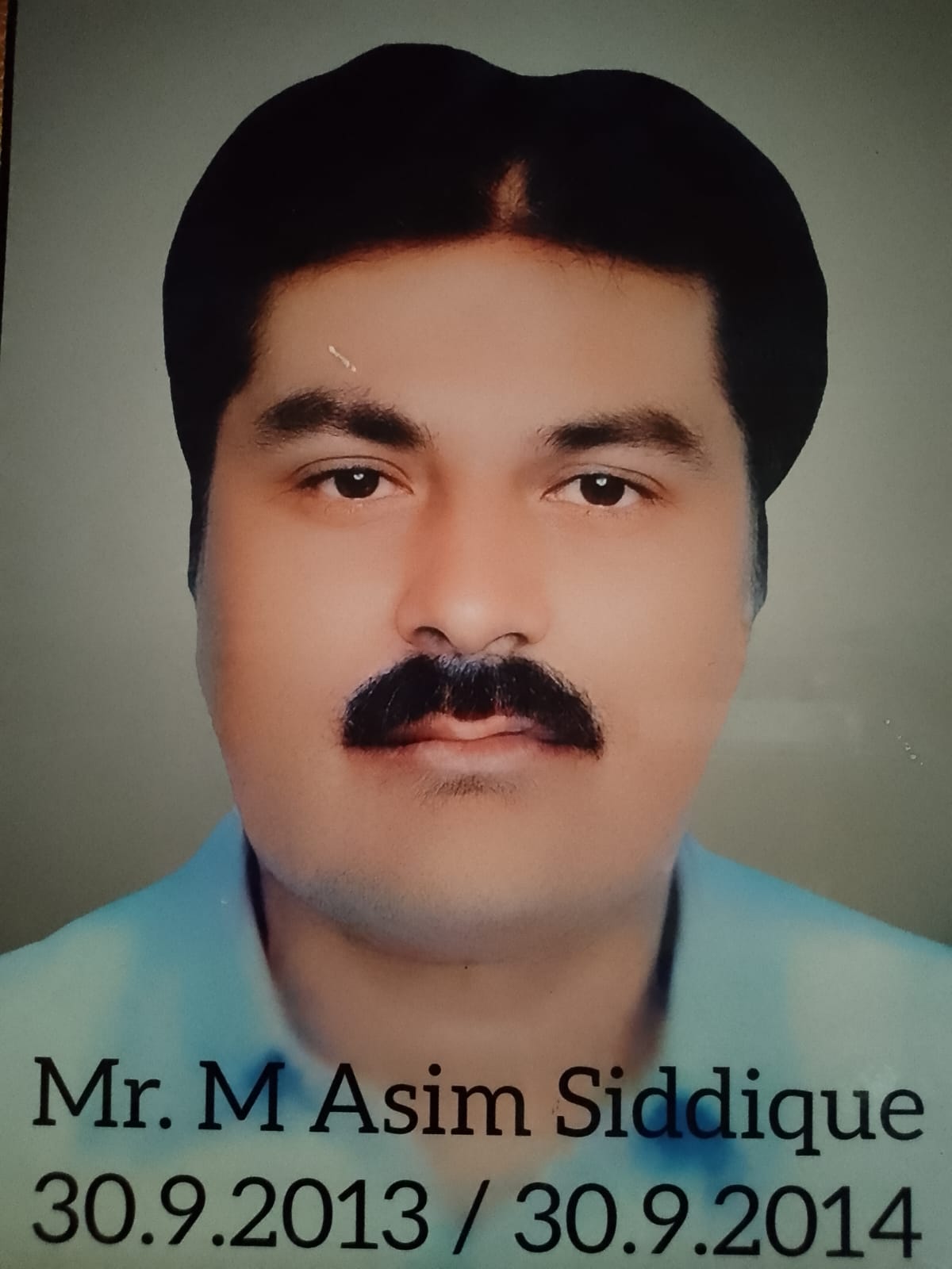 Mr. Muhammed Asim Siddiqui